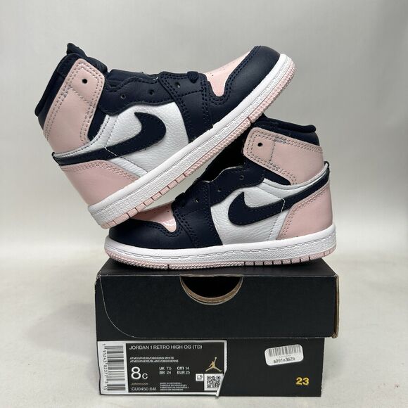 Nike Air Jordan 1 High OG TD “Atmosphere/Bubblegum” 2024 - Picture 3 of 5